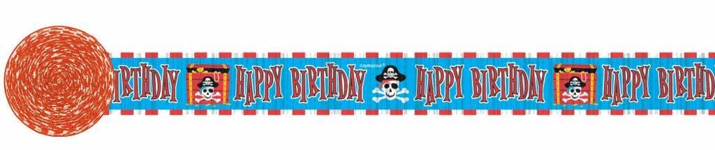 Paper Crepe Streamer-Pirate-30Ft