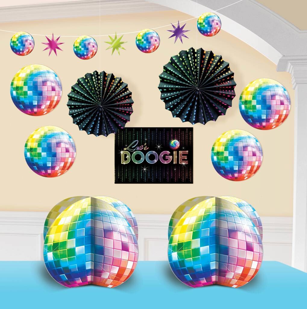 Room Decor Kit- 70&#39;s Disco