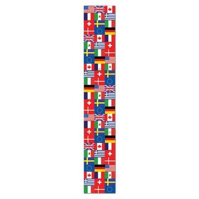 Jointed Cutout-Pull Down International Flags-1pkg6ft
