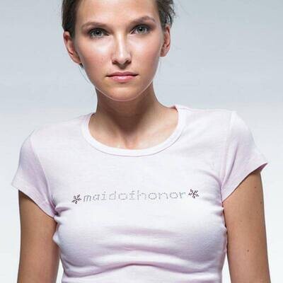 Iron Ons T-Shirt Accessory- Maid of Honor- 1pc