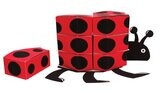 Centerpiece-Favor Box-Ladybug Fancy-1pkg-11.25&quot;