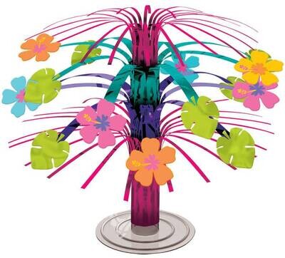 Mini Centerpiece- Cascade- Luau Party-7.5&#39;&#39;