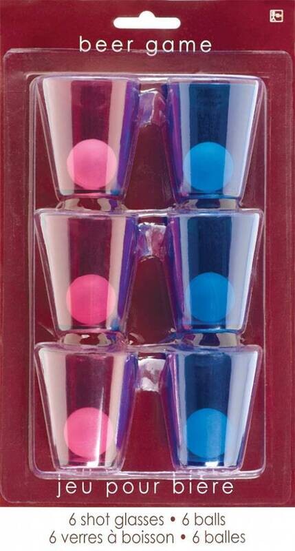 Beer Pong - Shot Glass - 6pk