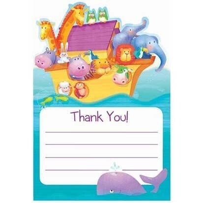 Thank You Cards-Baby Shower-2 by 2-8pk