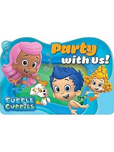 Invitations-Bubble Guppies-8pk