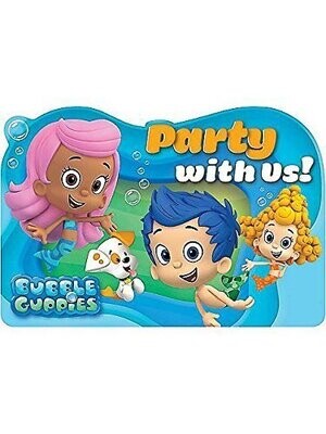 Invitations-Bubble Guppies-8pk