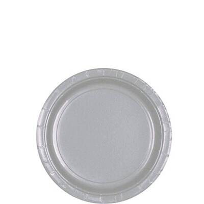 Plates-Bev-Silver-20pk-Paper