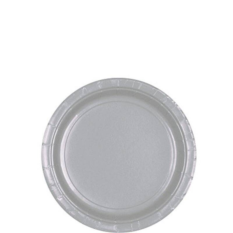 Plates-Bev-Silver-20pk-Paper