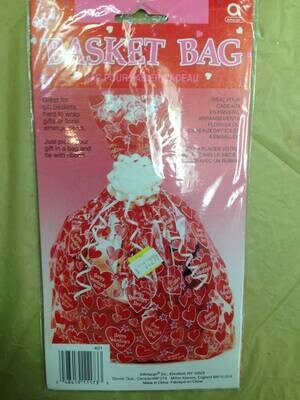 Basket Bag-Happy Valentine&#39;s Day