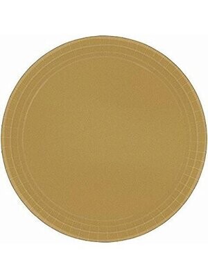 Plates-LN-Gold-Value/50pk-Paper