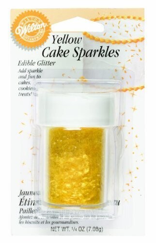 Cake Sparkles-Yellow Sparkles-1pkg-7.08g