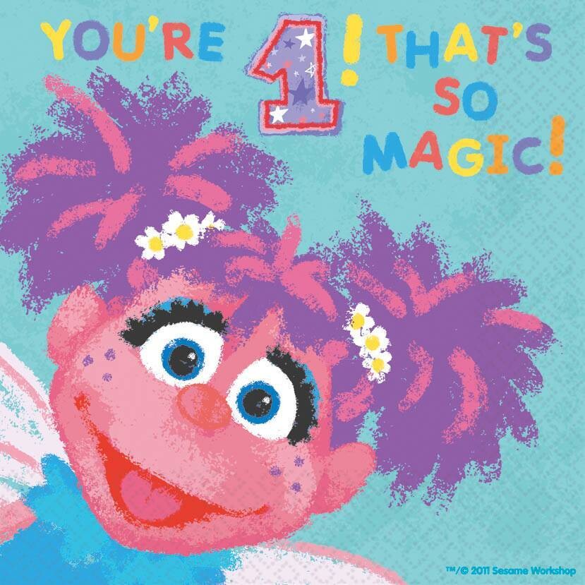 Napkins -LN -Abby Cadabby-Value/36pk-2ply - Discontinued/Final Sale