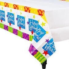 Table Cover-Happy Retirement-Paper-54&#39;&#39; x 102&#39;&#39;