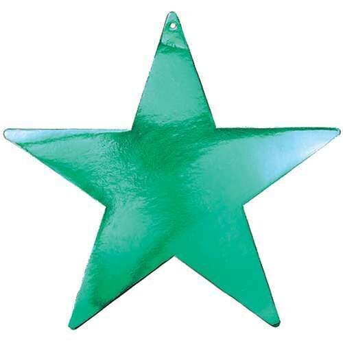 Cutouts-Star-Green-5&#39;&#39;-Foil
