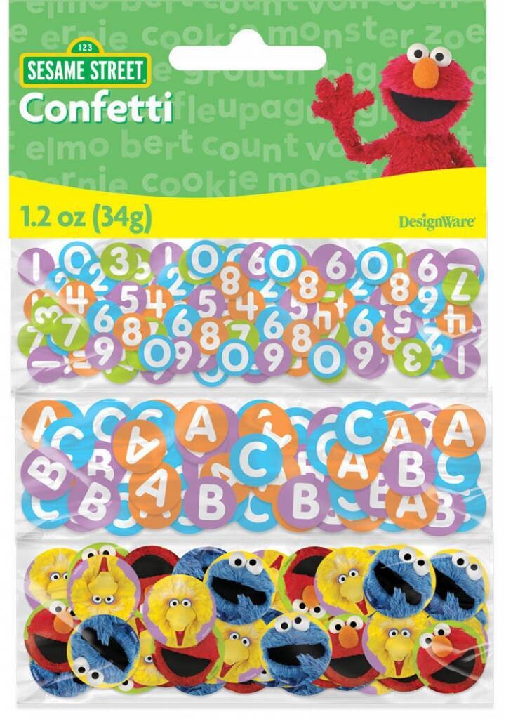 Confetti-Sesame St