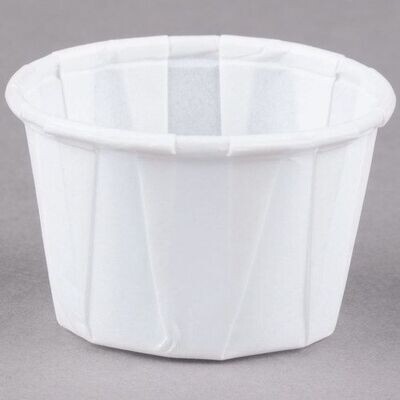 Portion Containers-Paper - 3/4 oz - 250pk