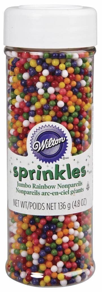 Sprinkles-Jumbo Rainbow Pearls-1pkg-136g