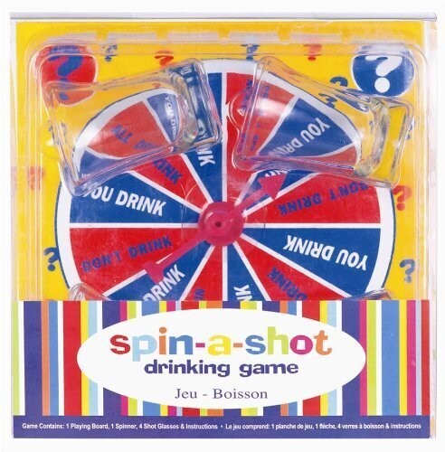 Drinking Game  -Spin-a-shot