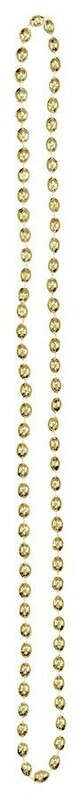 Bead Necklaces -Gold-Mardi Gras-30&#39;&#39;