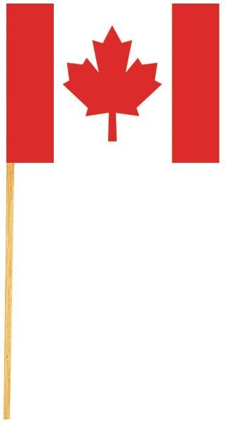 Picks -Canadian Flag-50pk