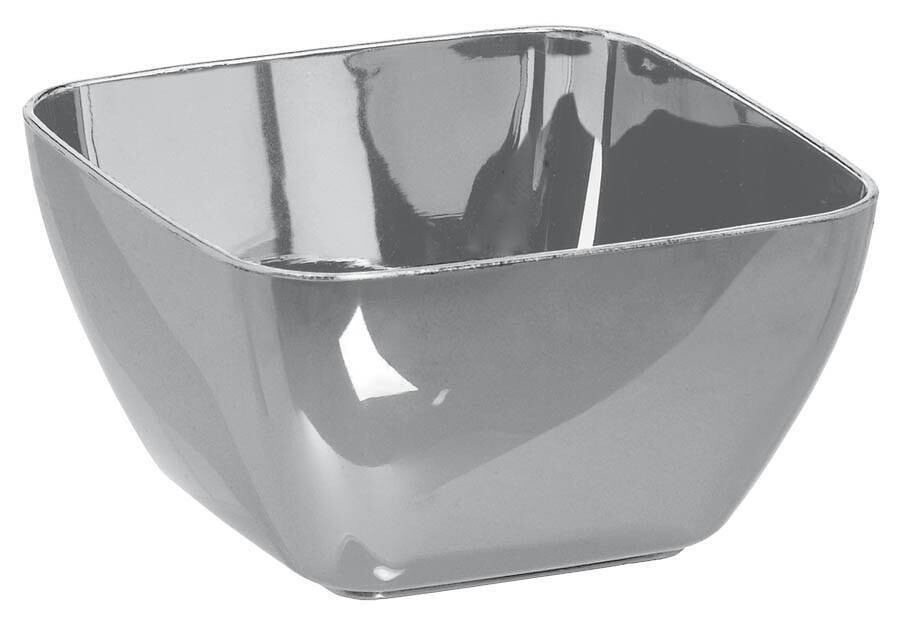 Mini Bowls-silver - 59ml  (30Pcs)- Discontinued