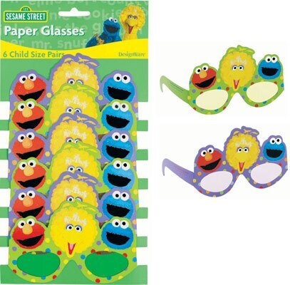Glasses-Elmo-Paper-6pk