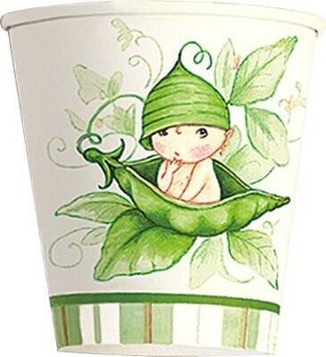 Paper Cups-Sweet Pea-8pkg-9oz - Discontinued