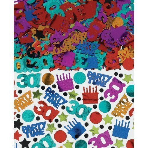 Confetti-Dots and Stripes-30th Birthday