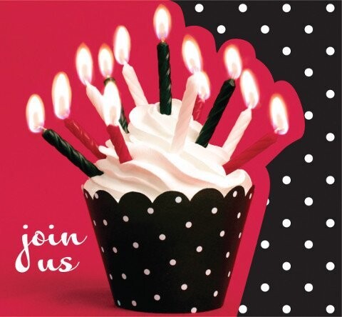 Invitations-Cupcake Blowout-8pkg