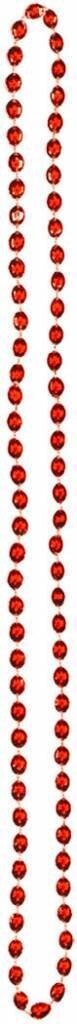 Party Bead Necklaces -Red-30&#39;&#39;