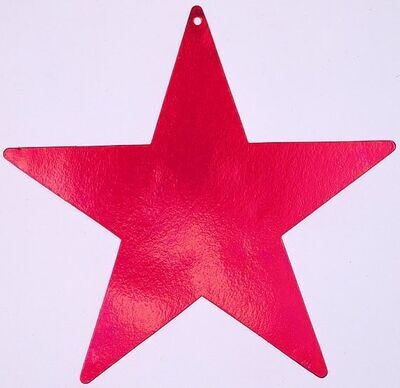 Cutouts-Star-Red-15&#39;&#39;-Foil