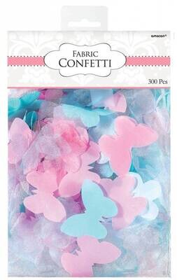 Fabric Confetti-Butterfly/Flower