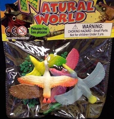 Party Favors- Natural World Birds &amp; Tree- 6pcs