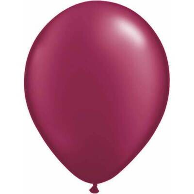 Latex Balloons-Pearl Burgundy-100pkg-11&quot;