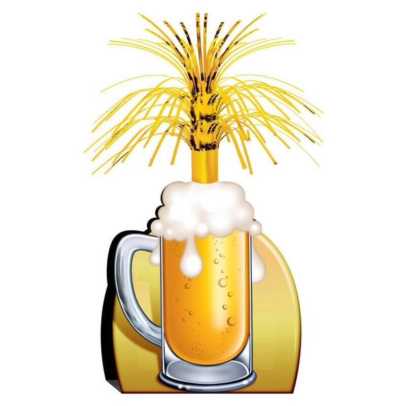 Centerpiece-Cascade-Beer Mug-1pkg-15&quot;