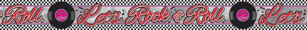 Banner - 50&#39;s Rock - Foil-25ft