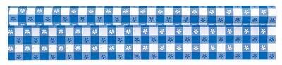 Table Roll-Summer Gingham check-Blue-40&#39; x 100&#39;&#39;