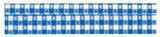 Table Roll-Summer Gingham check-Blue-40&#39; x 100&#39;&#39;