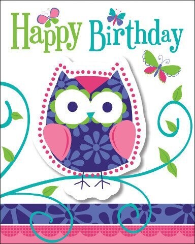 Invitations - Owl Pal - 8pkg