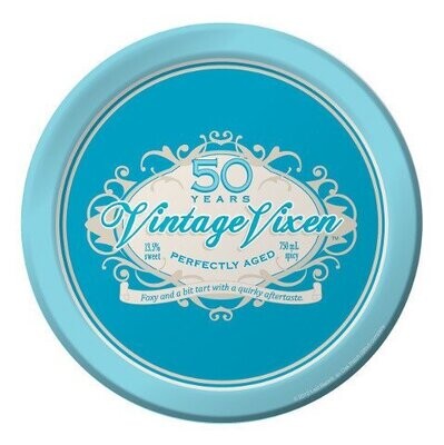 Plates-BEV-Vintage Vixen 50th-8pkg-Paper