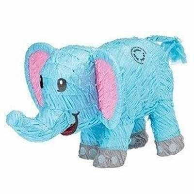 Pinata - Blue Elephant - 20'' - 1pc