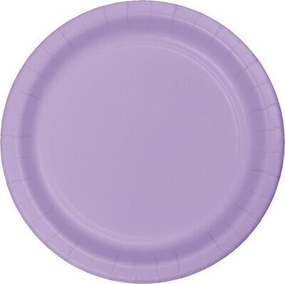 Plates-BEV-Luscious Lavender-20pkg-Paper