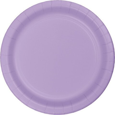 Plates-BEV-Luscious Lavender-20pkg-Paper