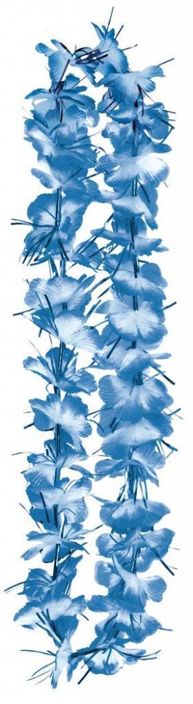 Tinsel Lei-Blue-Summer Luau-40&#39;&#39;