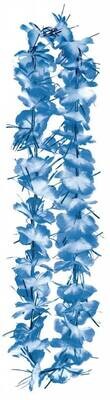 Tinsel Lei-Blue-Summer Luau-40&#39;&#39;
