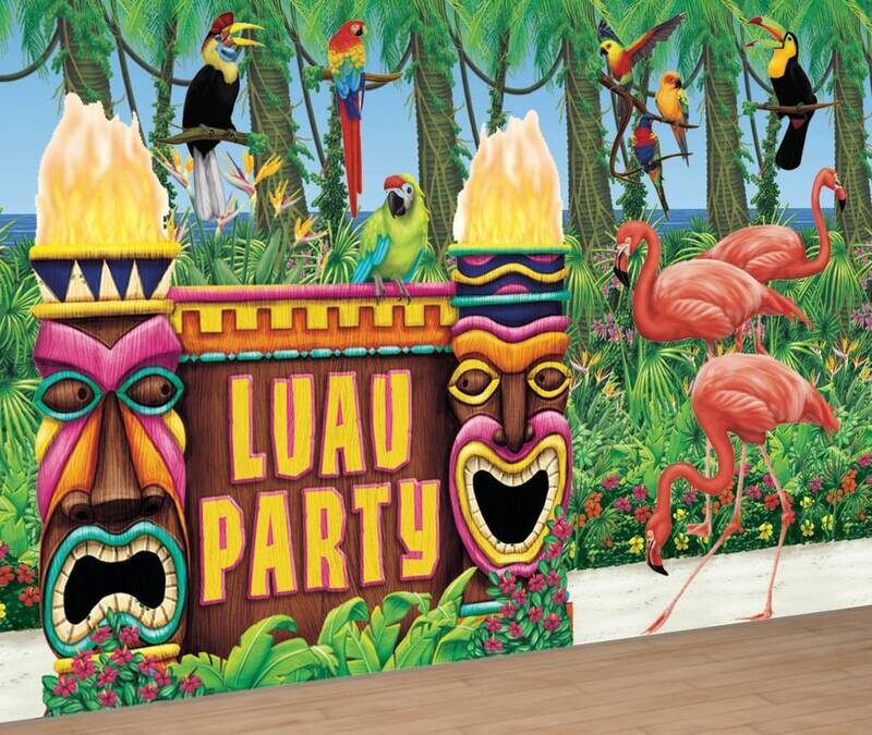 Scene Setters- Tiki Party-Summer Luau