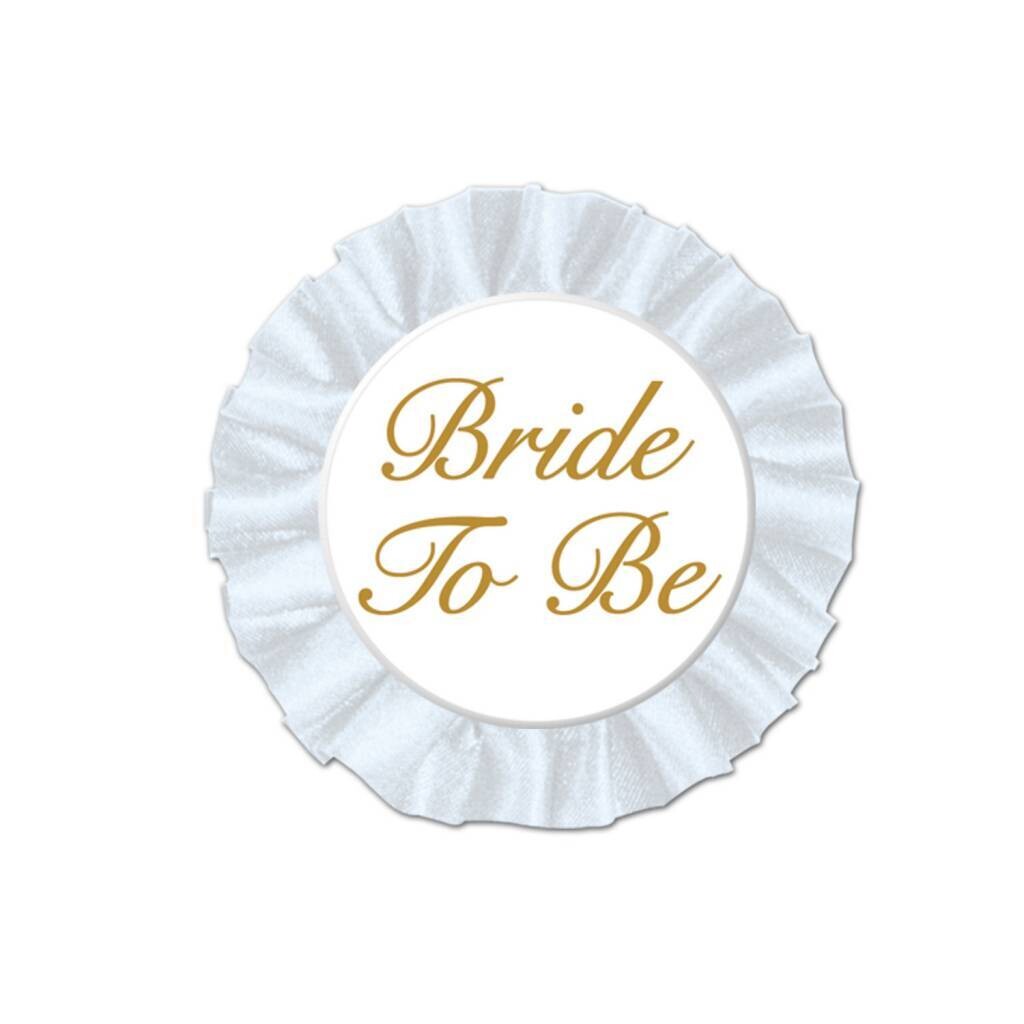 Award Button - Bride To Be-1pkg-3.5&quot;