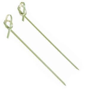 Bamboo Frill Picks -50pk/4.5&#39;&#39;