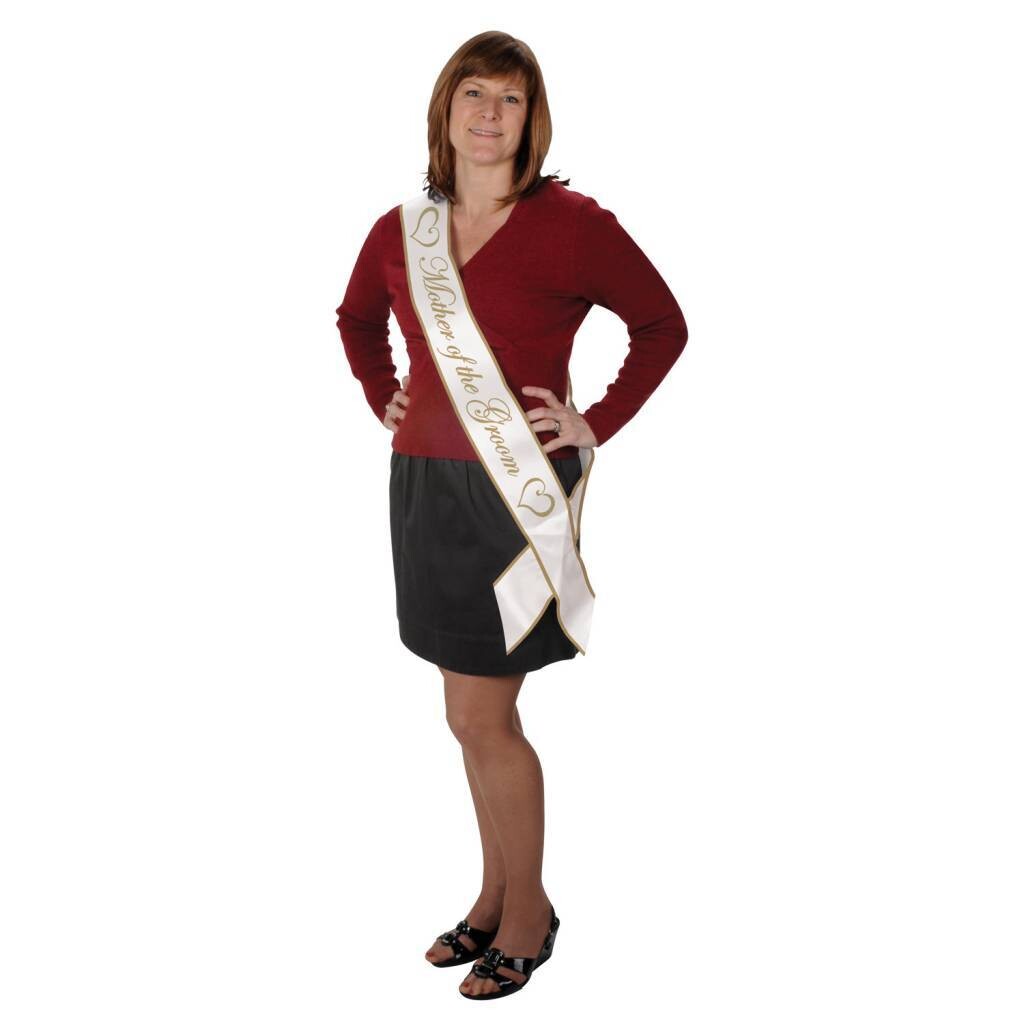 Sash-Satin-Mother of the Groom-1pkg