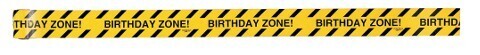 Party Tape-Construction Birthday Zone-1pkg-3&quot;x45ft
